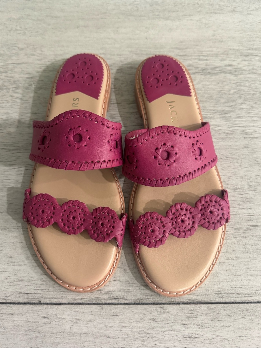 Jack Rogers Pink Sandals